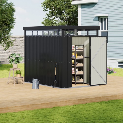 Black outdoor storage - black,