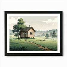 Small house the countryside - small,