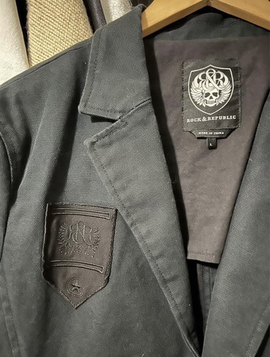 Rock and republic black - and, mens