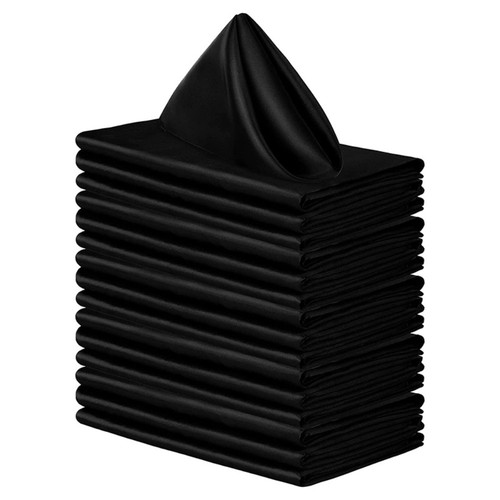 10pcs 30x30cm satin - 10pcs, napkin