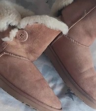 UGG Bailey Button Suede Boots