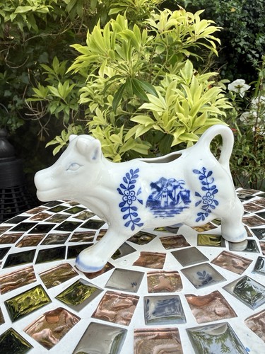 Vintage delft cow - vintage,
