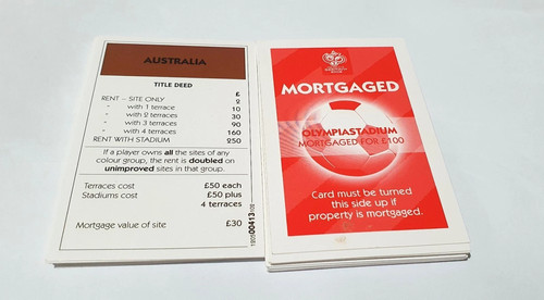 Full set monopoly deed - set, of