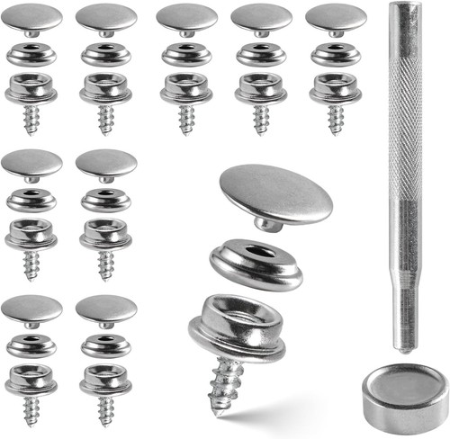 32pcs 15mm press stud - 32pcs, kit