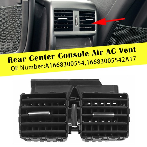 Rear center console - rear, ac