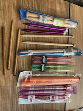 Jumbo Knitting & Crochet Needles Job Lot Game Of Wool Club
