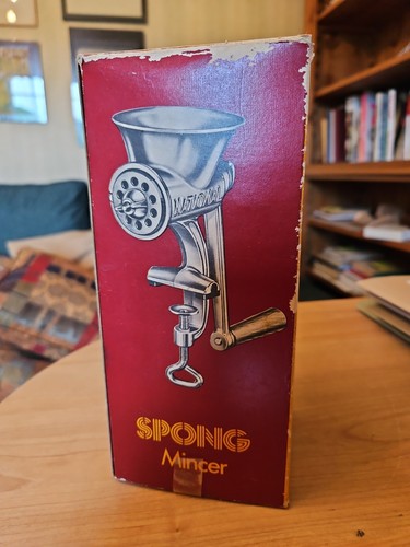 Vintage spong mincer - spong,