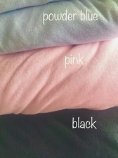 Terry Towelling 80% BAMBOO FABRIC VERY WIDE PINK BLUE GREEN PLUM BLACK DIAPERS