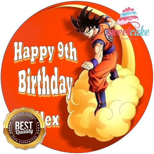 Dragon ball cake topper - ball, z
