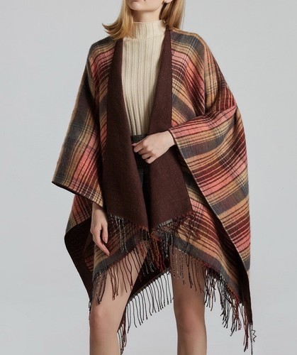 Women winter poncho - winter,