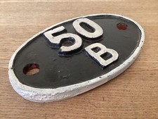 Original Railway Shed Plate