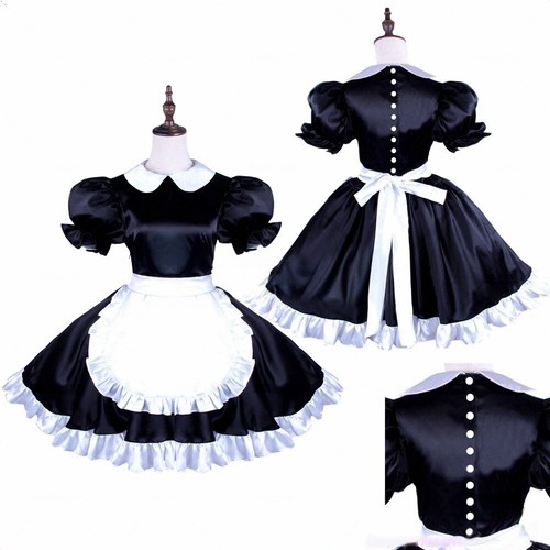 Sissy maid girl - maid, black