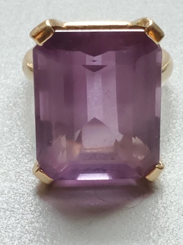 14k yellow gold emerald cut - gold,