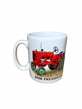 BN BMB President Vintage Tractor Mug, BMB Gift, Vintage tractor stoneware mug
