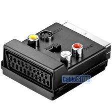 SWITCHABLE SCART MALE TO