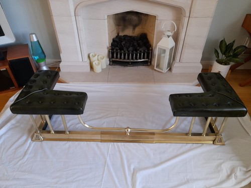 Vintage adjustable fire fender - vintage,