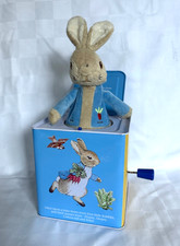 Beatrix Potter Peter Rabbit Jack In The Box Pop Up Toy Surprise Music Box