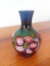 Moorcroft Cobalt Blue Clematis