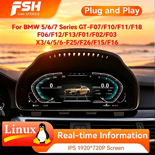 Digital cluster car - 12.3",