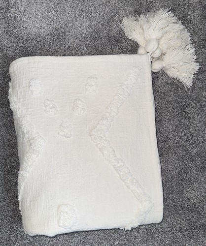 Next cream tufted pattern - next,