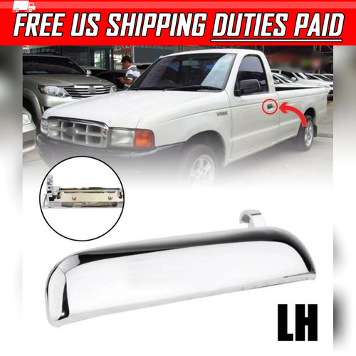 Door handle exterior chrome - door,