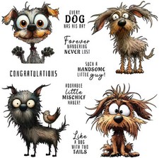 Clear Stamps Dogs Transparent