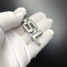SL Letter Keychains Chrome