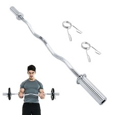 UK 4FT Olympic Barbell EZ Curl