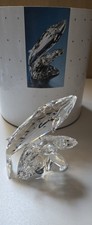 SWAROVSKI 1992 ANNUAL EDITION WHALES – “CARE FOR ME” boxed 