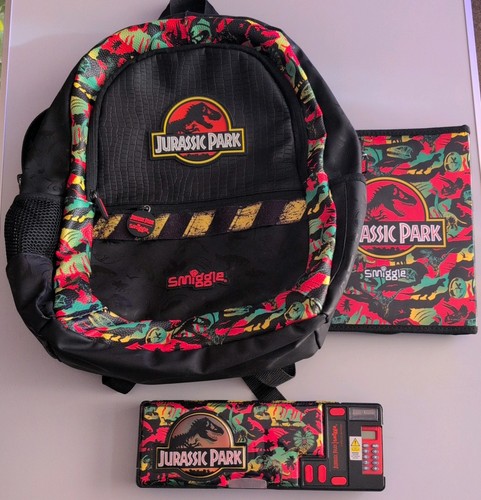 Smiggle jurassic park backpack - jurassic,