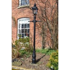 Victorian Black 2.2m Lamppost