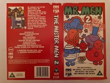 Mr Men - The Mister Men 2 - CBS FOX Video - Used Video Sleeve/Cover #B17414