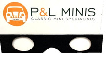 Classic Mini Speaker Board Under Back Seat (BLACK CARPETED) 9x5 Oval