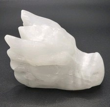 Satin Spar Dragon Head