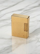 St. Dupont Engraved Gold