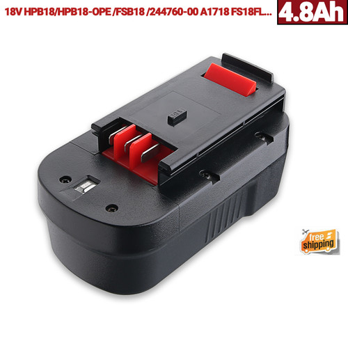 4800mah battery 18v - 18v, black