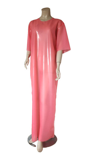 Latex dress long - latex,