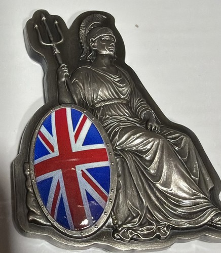 Britannia shaped silver plated - britannia,