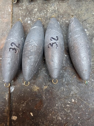 Torpedo sinkers four pack - sinkers,