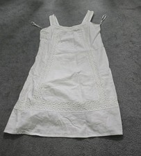 Next White Linen Dress Size 12