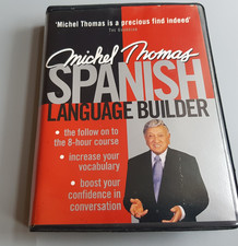 Michel Thomas Spanish Language Builder Learning Course 2 CDs box set two hours