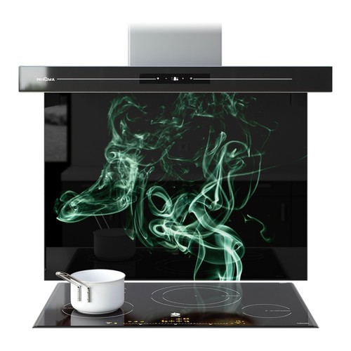 Kitchen glass splashback - glass,