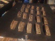 antique rose brass sash window lifts victorian made by gibbons 20 - sold seperat