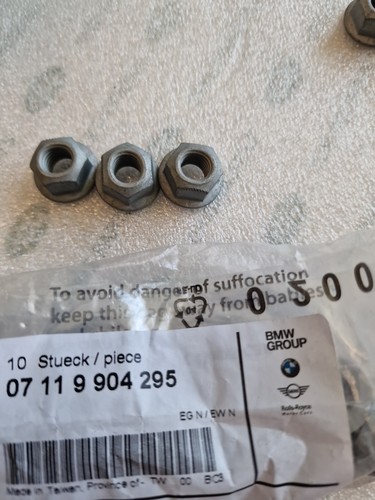 Bmw genuine self locking - bmw,