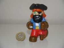 Little Tikes Play N Scoot PIRATE SHIP CAPTAIN Figure _AA440