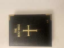 Holy Bible with Cross On The Cover No Containing Old and New Testament