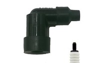 NGK LZFH NON Resistor Spark Plug Cap / Cover (Black) 90º (8710)