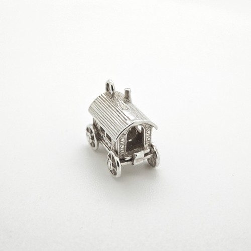 Vintage nuvo gypsy wagon charm - vintage,