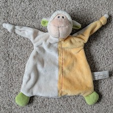 My First Nici Sheep Lamb Baby Comforter Blanket Soft Plush Toy cream blankie