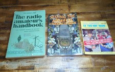 Radio 3 Book Lot. Radio Amateurs Handbook, Seizing the Airwaves and All about CB